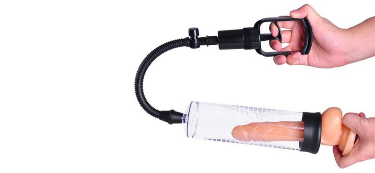 Uma bomba de vácuo irá ajudá-lo a aumentar rapidamente seu pênis em casa